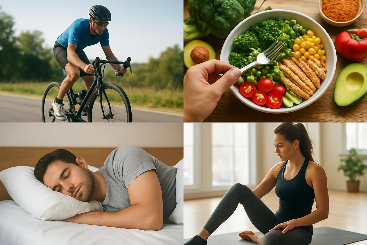 Велосипедные тренировки и их польза. Питание, сон и восстановление: как закрепить эффект