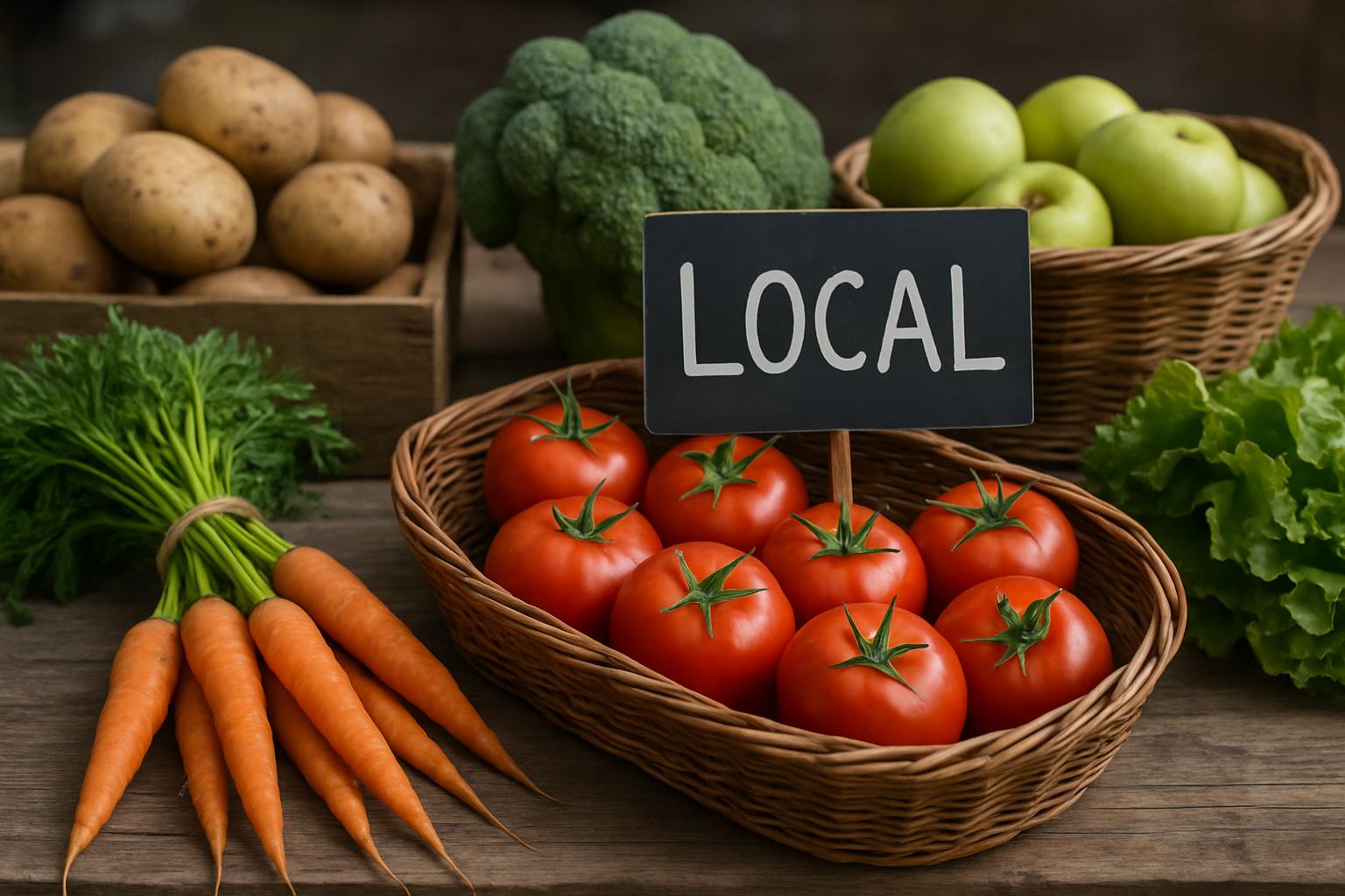 Локальные продукты. Идеи для закрепления привычки покупать локальные продукты