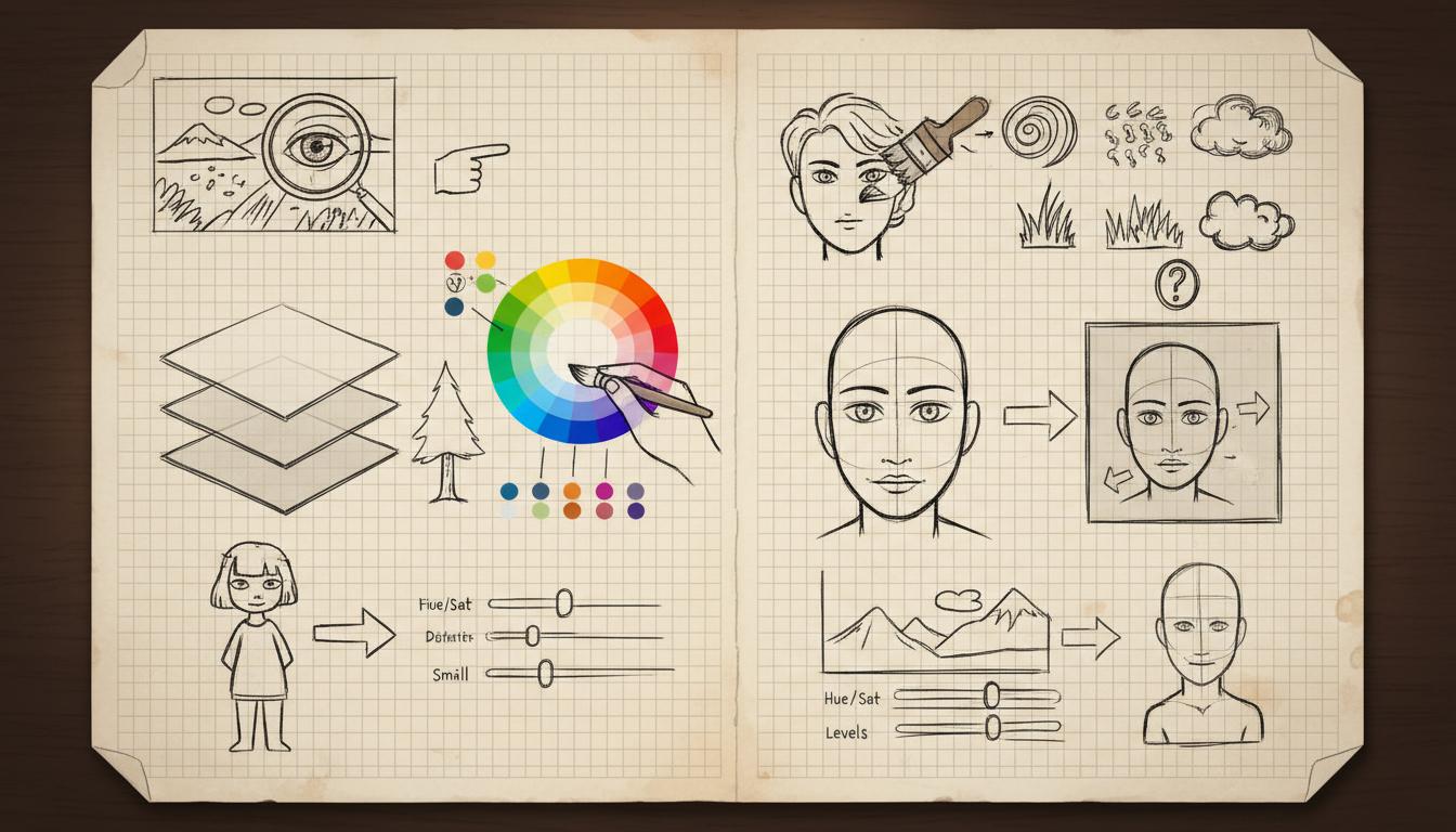 Цифровая живопись. Небольшие лайфхаки из личного блокнота