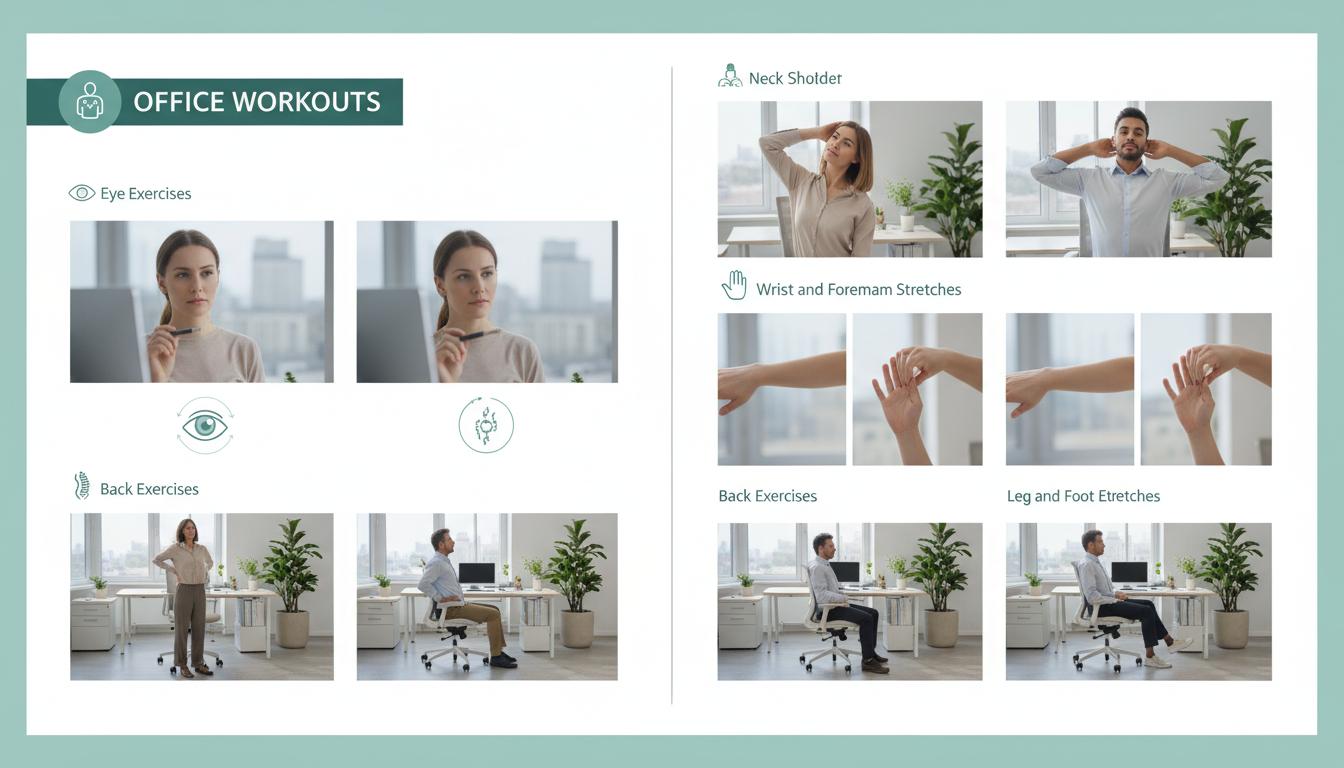 Живой офис: упражнения для офисных работников, которые возвращают телу свободу